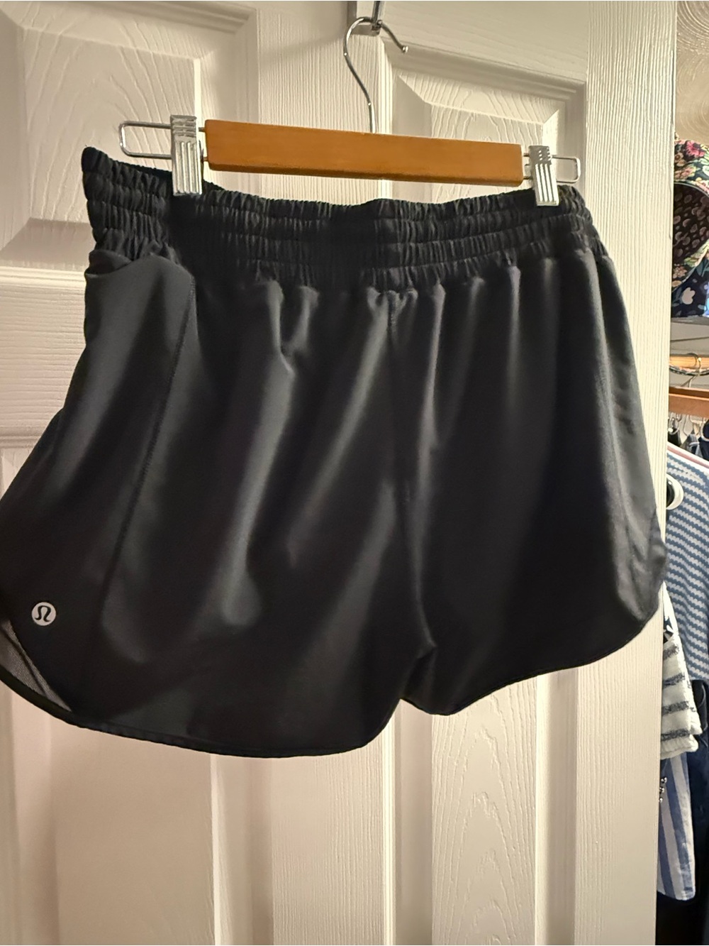 lululemon athletica Black Athletic Running Shorts